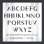 Harner Font Poster 5
