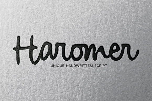 Haromer Font