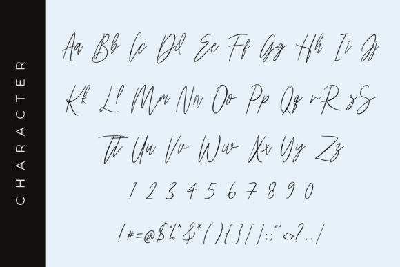 Harritton Font Poster 2