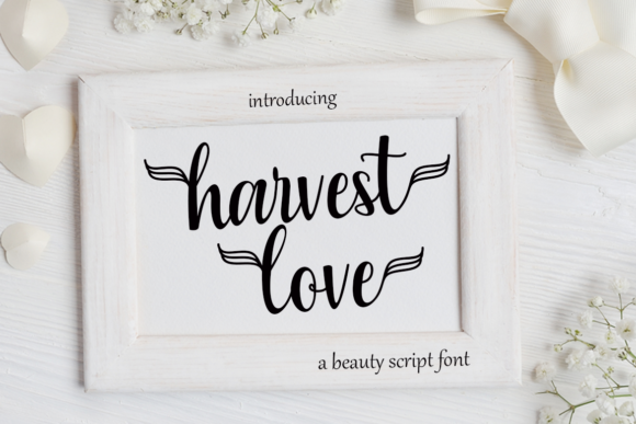 Harvest Love Font Poster 1
