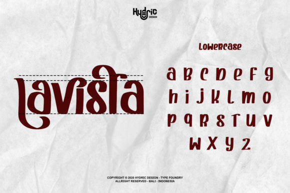 Hasta Lavista Font Poster 5