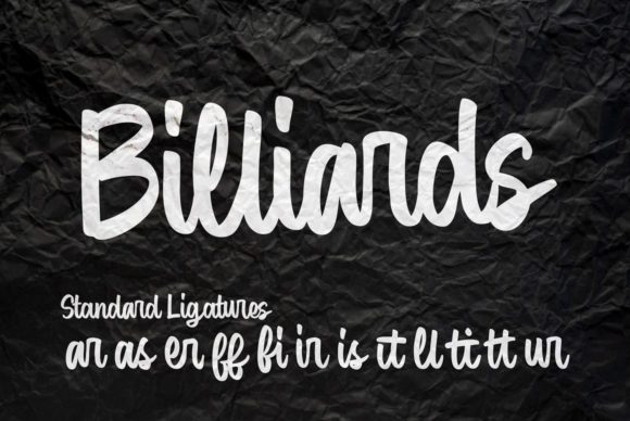 Hastife Font Poster 3