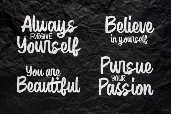 Hastife Font Poster 4
