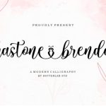 Hastone Brenda Font Poster 7