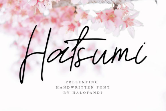 Hatsumi Font Poster 1