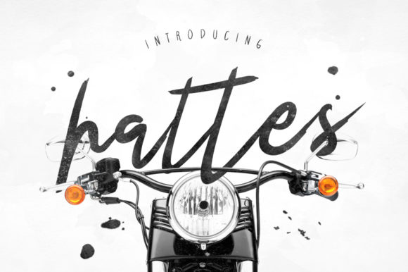 Hattes Font Poster 1