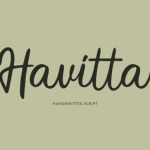 Havitta Font Poster 1