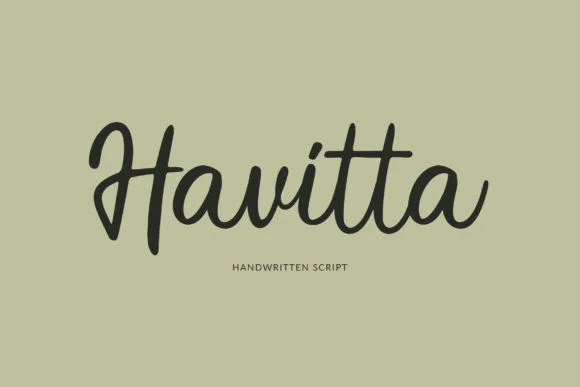 Havitta Font Havitta Font Poster 1