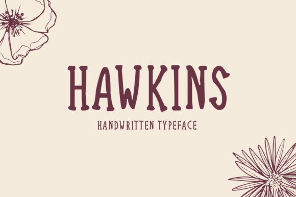 Hawkins Font