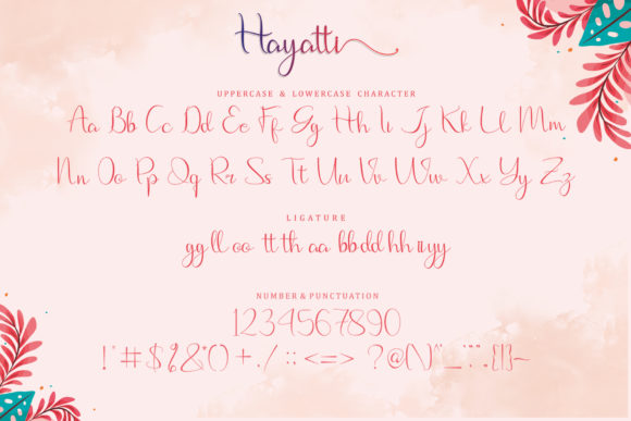 Hayatti Font Poster 6