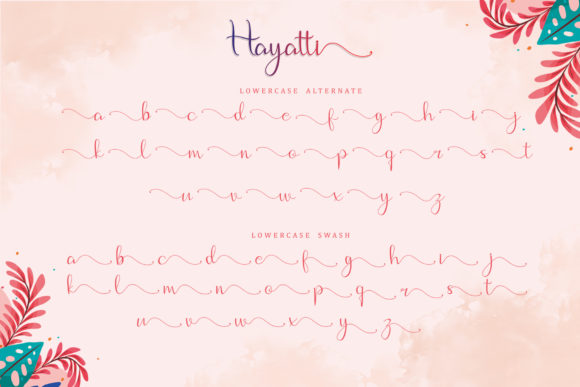 Hayatti Font Poster 7