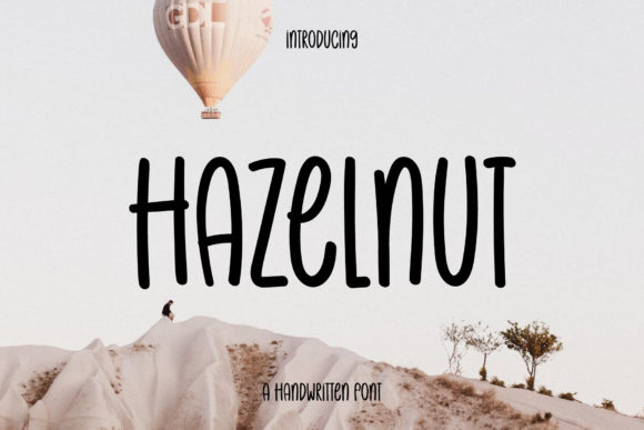 Hazelnut Font Poster 1