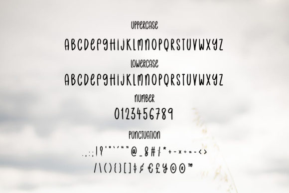 Hazelnut Font Poster 3