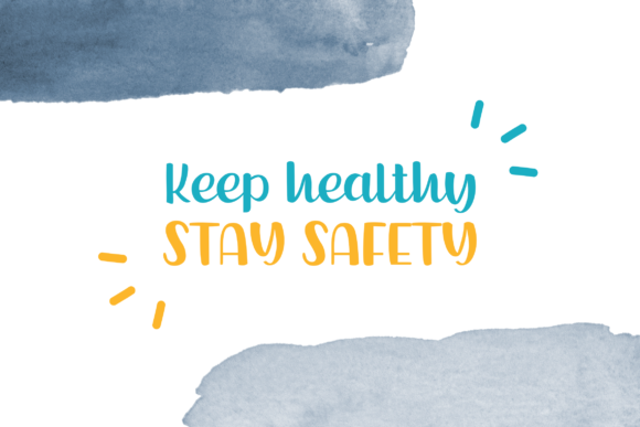 Healthy Life Font Poster 4