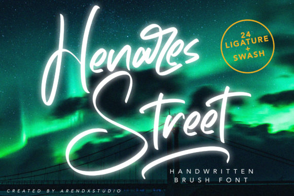 Heares Street Font Poster 1