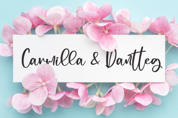 Heartbright Font Poster 5
