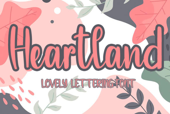 Heartland Font Poster 1