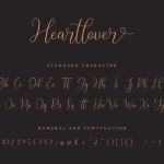 Heartlover Font Poster 9