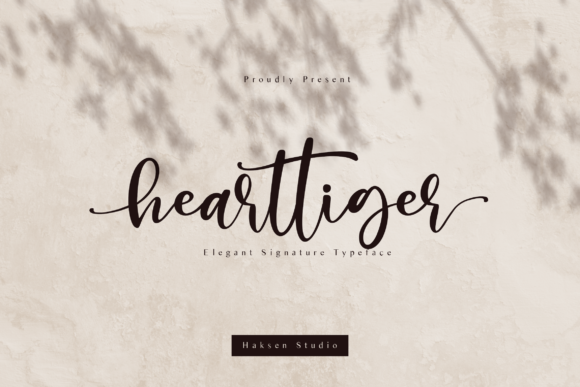 Hearttiger Font