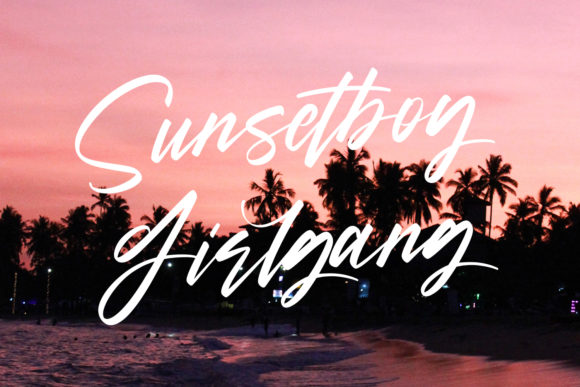 Heatwave Font Poster 4