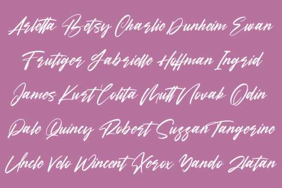 Heatwave Font Poster 7