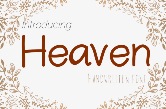 Heaven Font