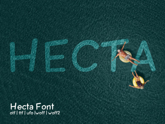 Hecta Font Poster 1