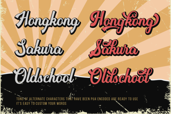 Heidenberg Font Poster 6