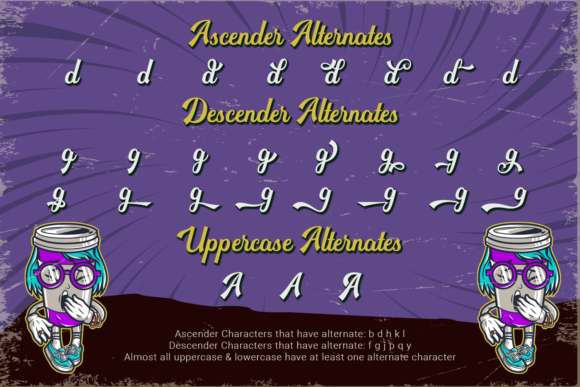 Heidenberg Font Poster 7