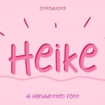 Heike Font Poster 1