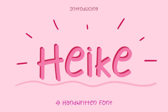 Heike Font Poster 1