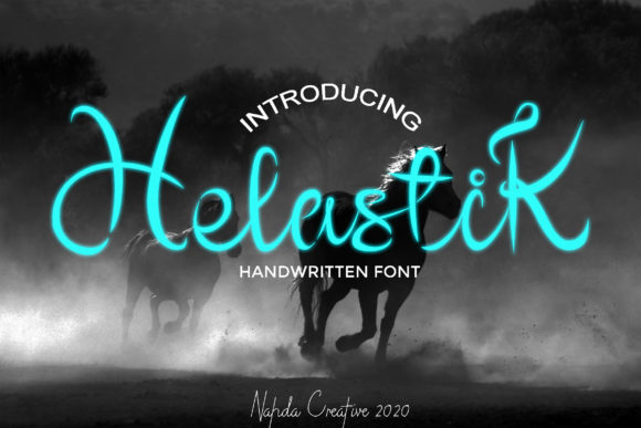 HelastiK Font Poster 1