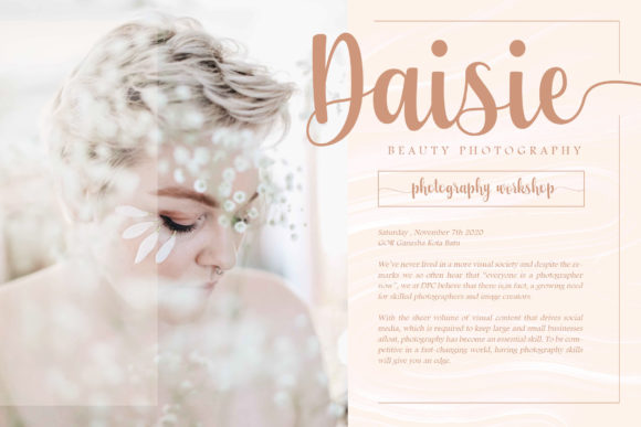 Helena Bloom Font Poster 6