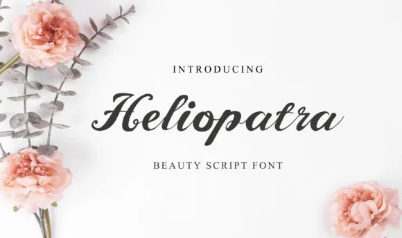 Heliopatra Font Heliopatra Font Poster 1