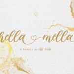 Hella Mella Font Poster 1