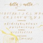 Hella Mella Font Poster 7