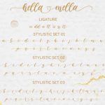 Hella Mella Font Poster 8