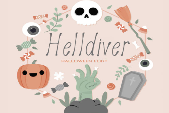 Helldiver Font Poster 1