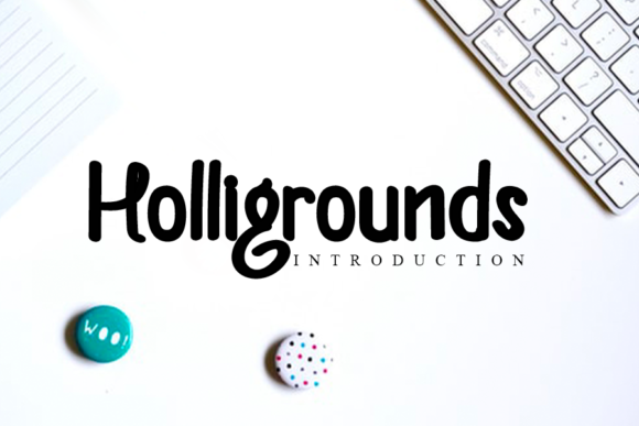 Helligrounds Font Poster 1