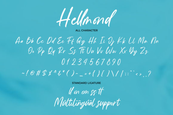 Hellmond Font Poster 2