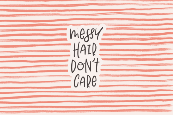 Hello Adorable Font Poster 6