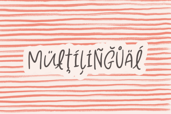 Hello Adorable Font Poster 8