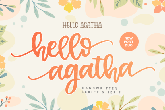 Hello Agatha Font