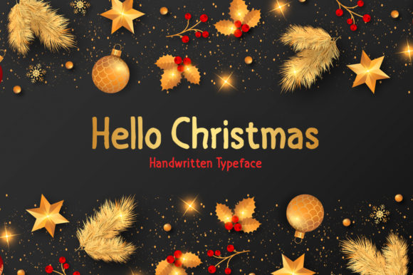 Hello Christmas Font