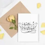 Hello Cristina Font Poster 8