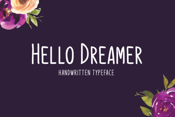Hello Dreamer Font Poster 1