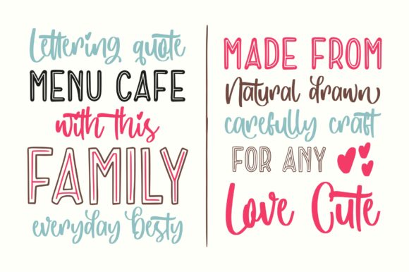 Hello Eatery Font Poster 2