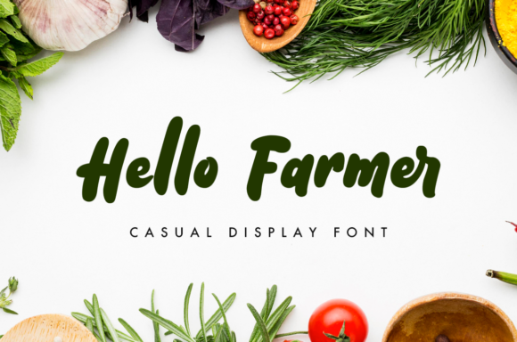 Hello Farmer Font