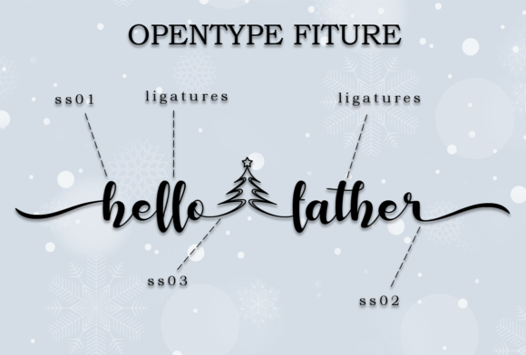 Hello Father Font Poster 7