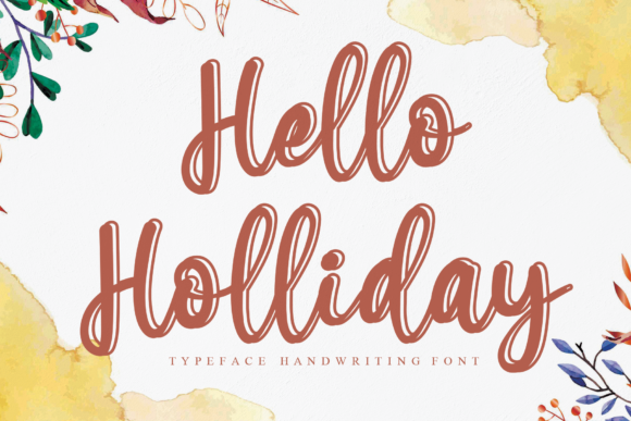 Hello Holliday Font